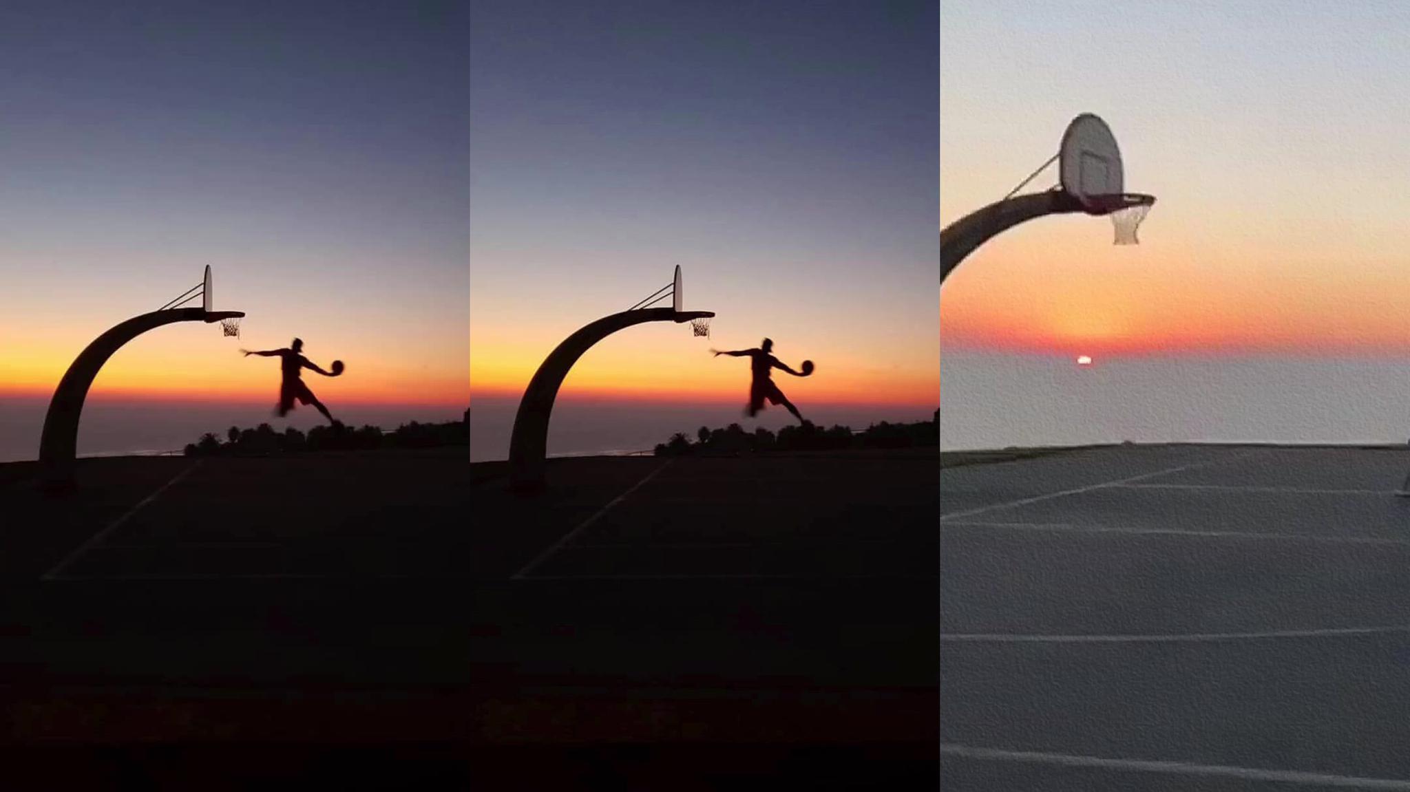 篮球圣地,洛杉矶天使之门公园,在这里打卡日落扣篮是真的美!