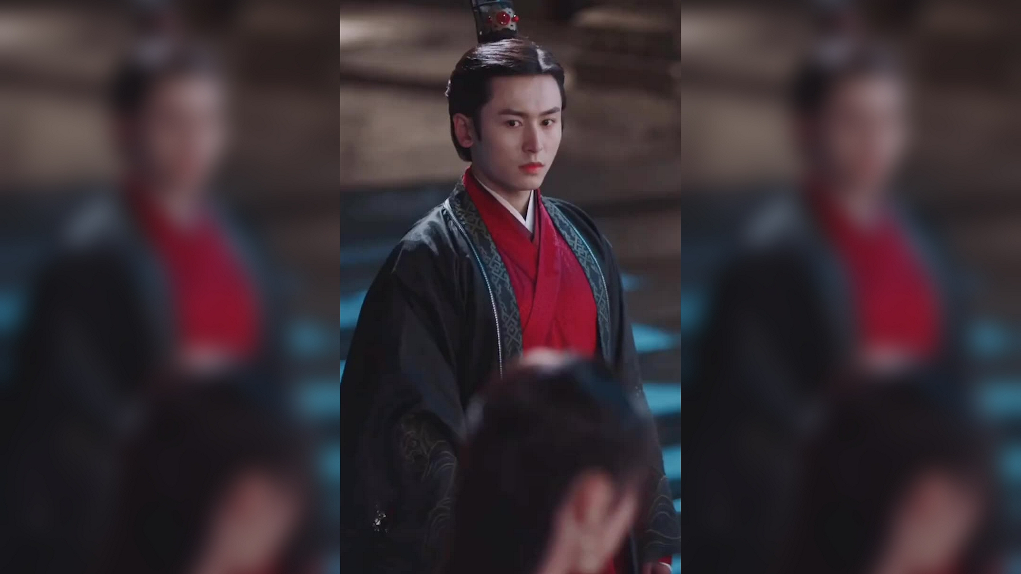 张哲瀚那些无台词演技 相比于秦王,我觉得我更喜欢肃王哎