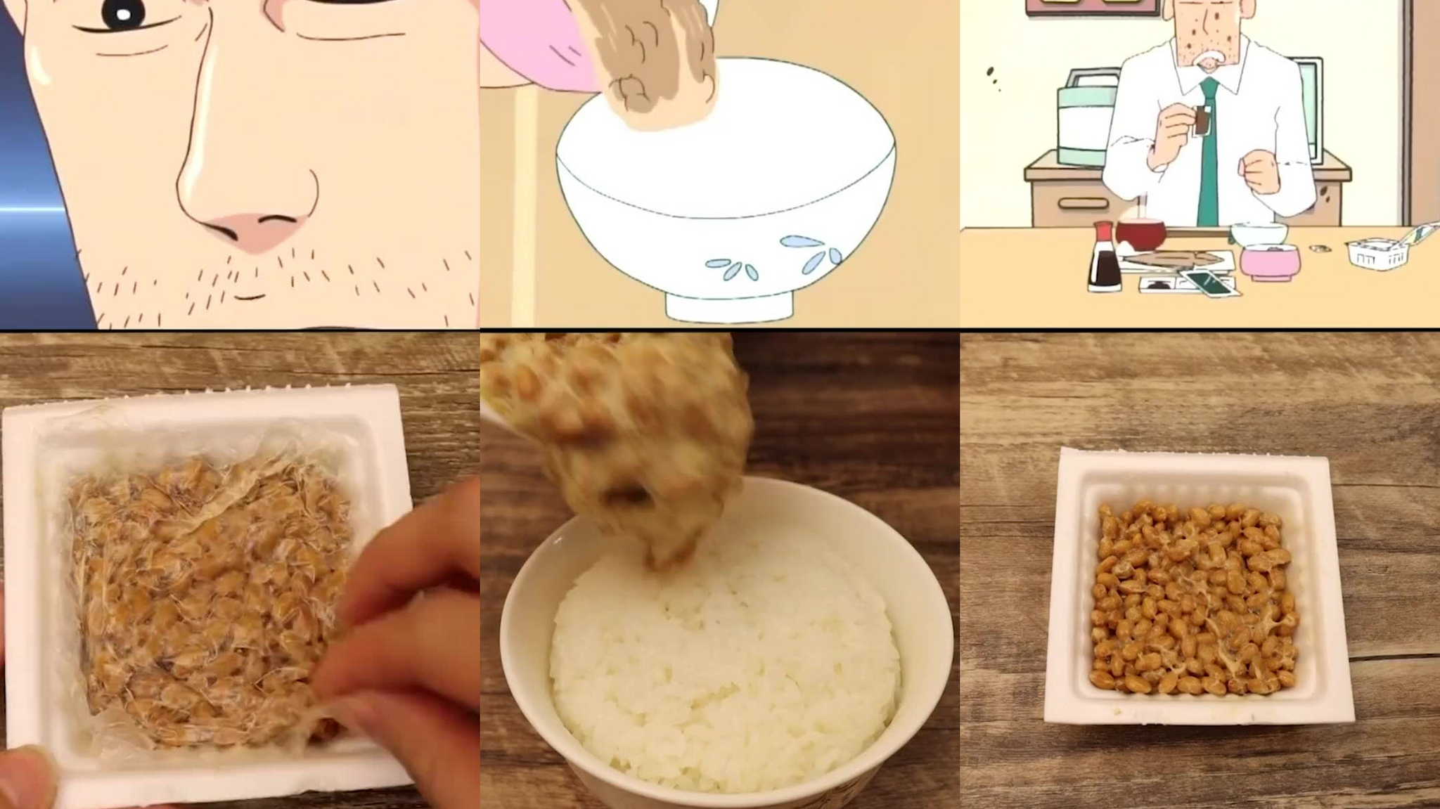 蜡笔小新里的纳豆饭,爸爸的技巧学会了,可以不可以送个小新?
