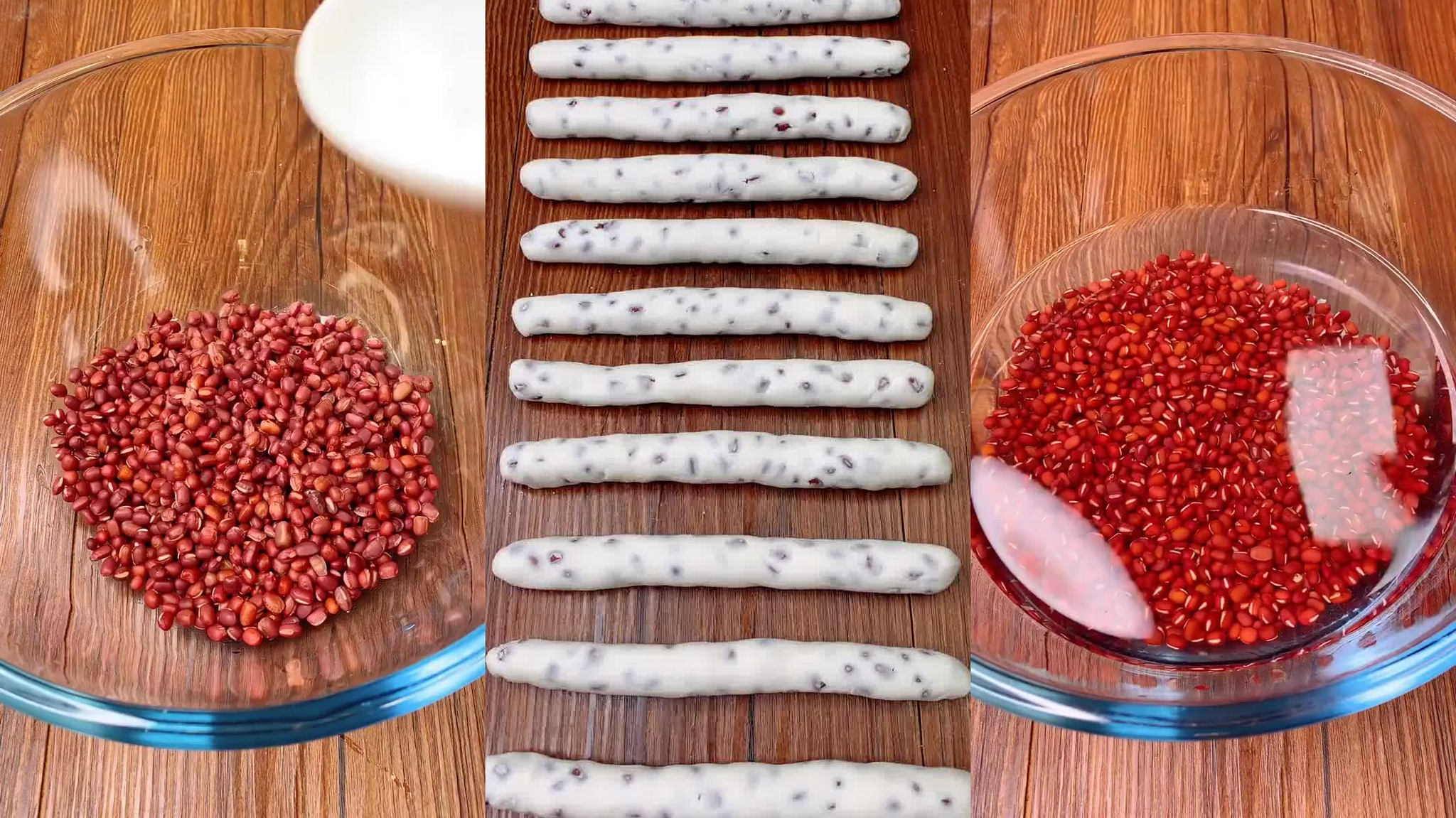 妈妈说准备的糍米还不够多,朋友们都来了不够吃啊