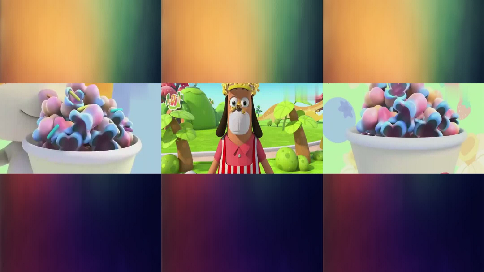 宝宝巴士:爆米花摊子前太火爆了,爆米花机最后累坏了