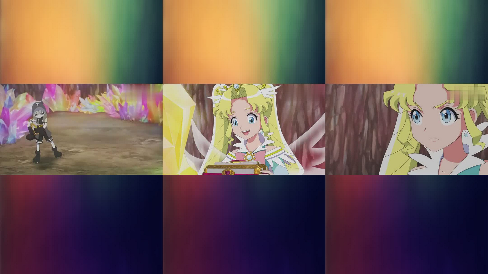 巴啦啦小魔仙:彩俐公主使用闪电攻击,从坏人手里抢到了宝盒!