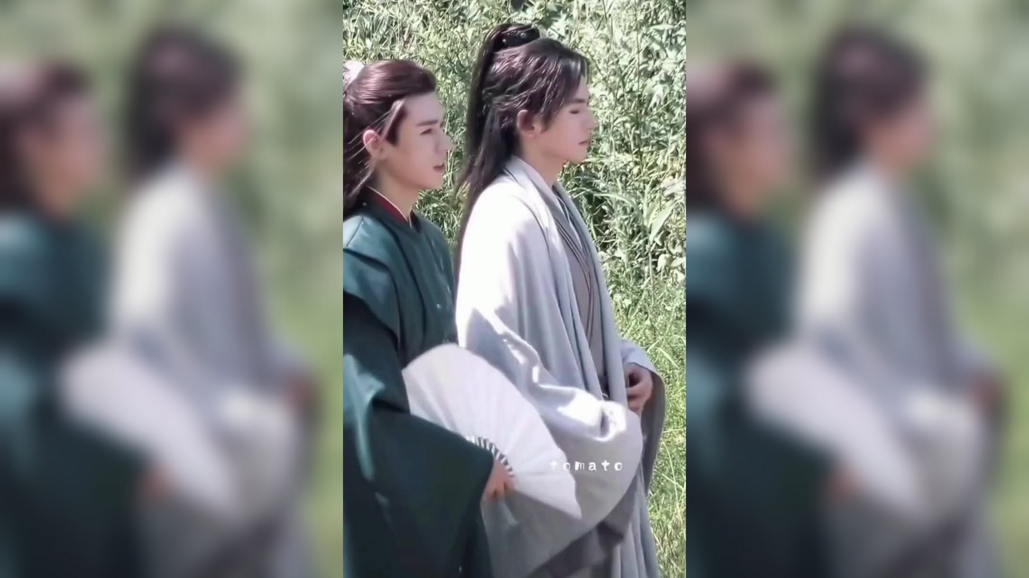 朱正廷拍摄《苏记》路透,认真拍戏的样子好帅