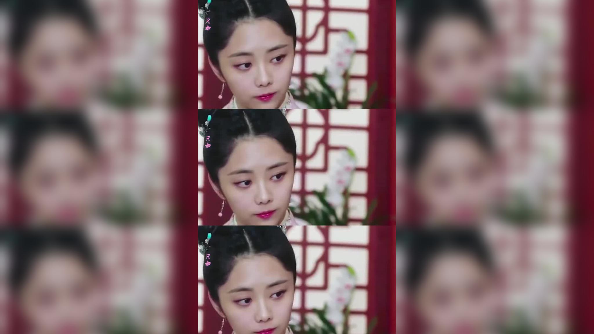 谭松韵古装角色大赏,薄汗轻衣透瓷肤,杨柳细腰盼美目