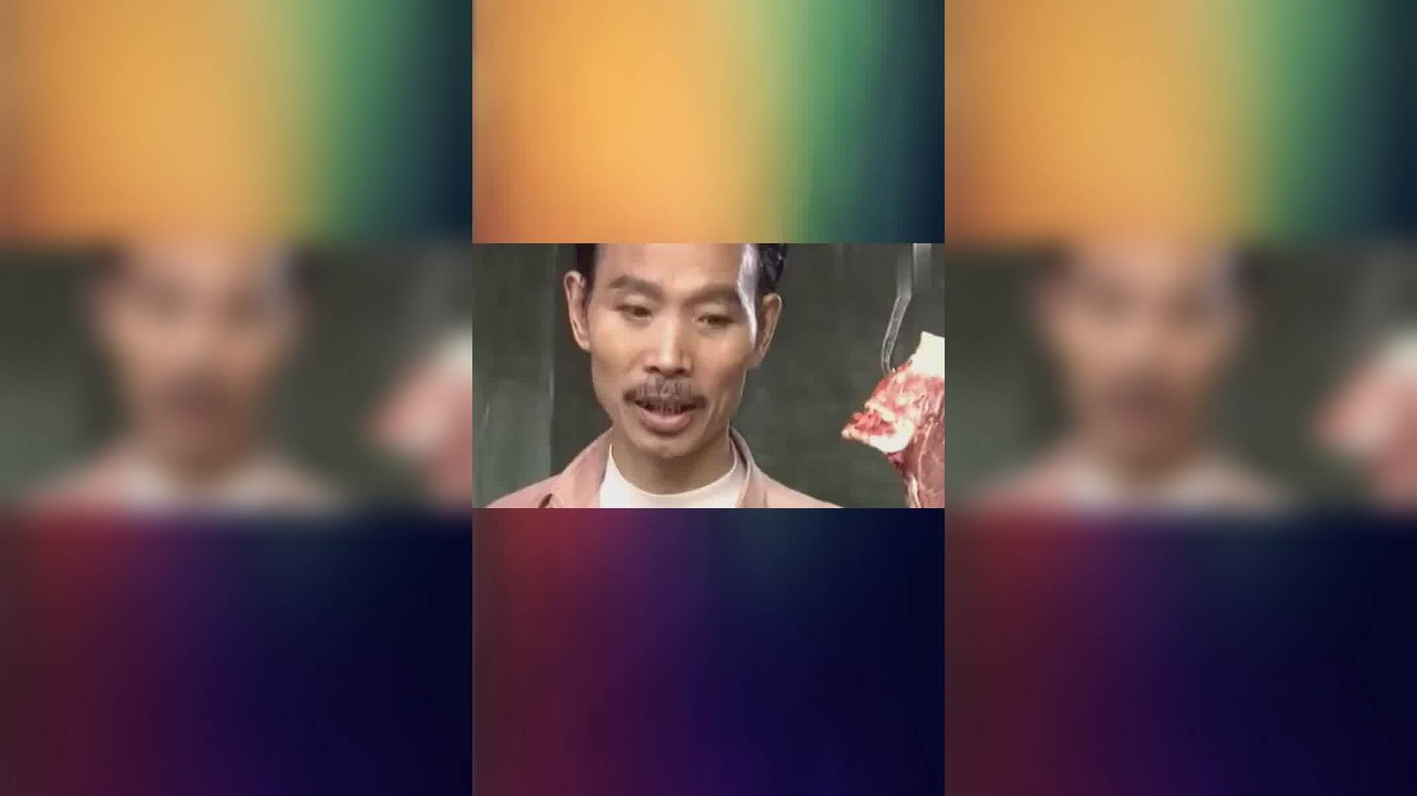 三喜临门:李伯清卖猪肉,称完还给人家多加一坨,会做生意!