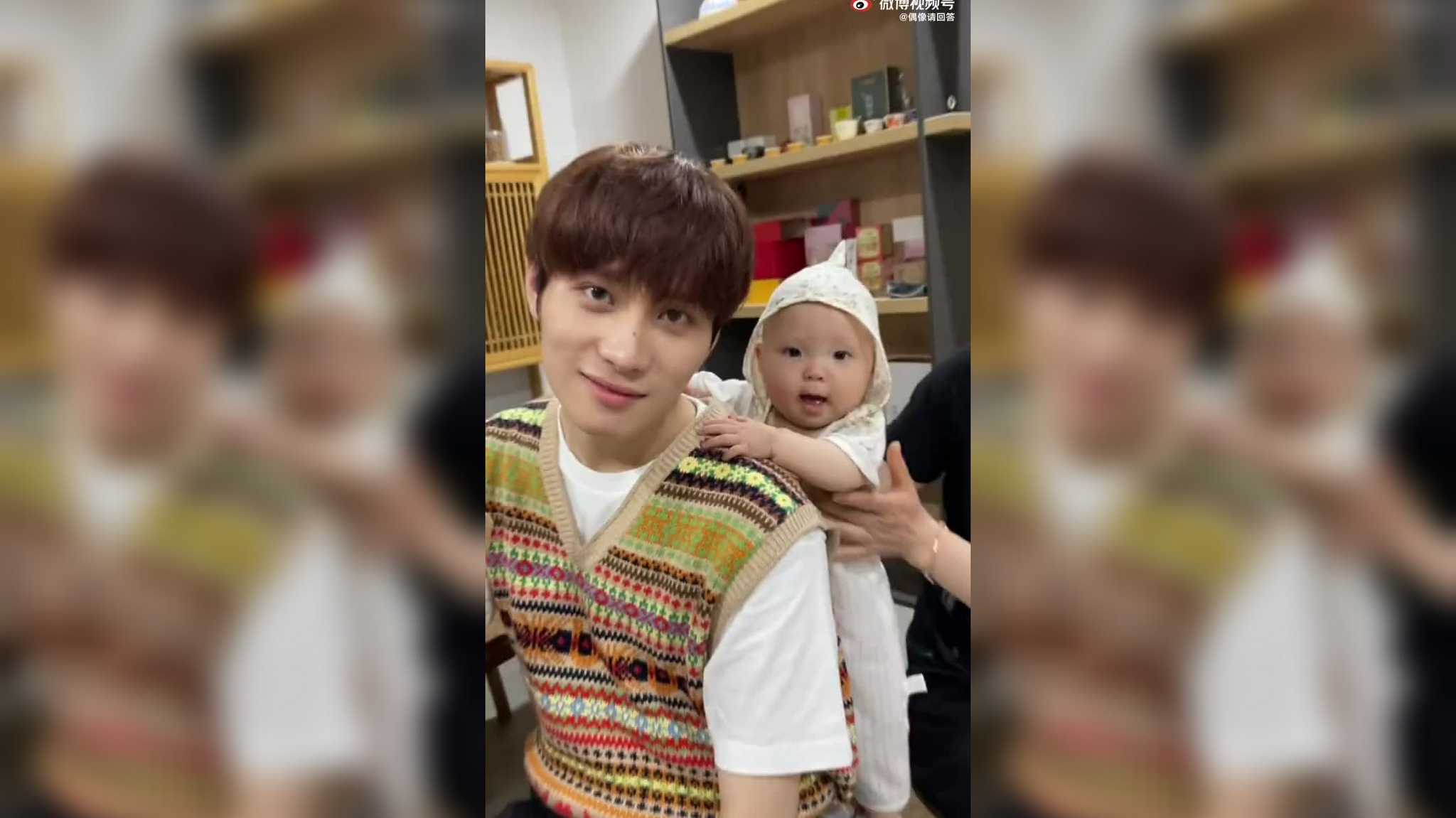 好家伙井胧真的在带孩子了 "还嫌我孩子不够多啊"