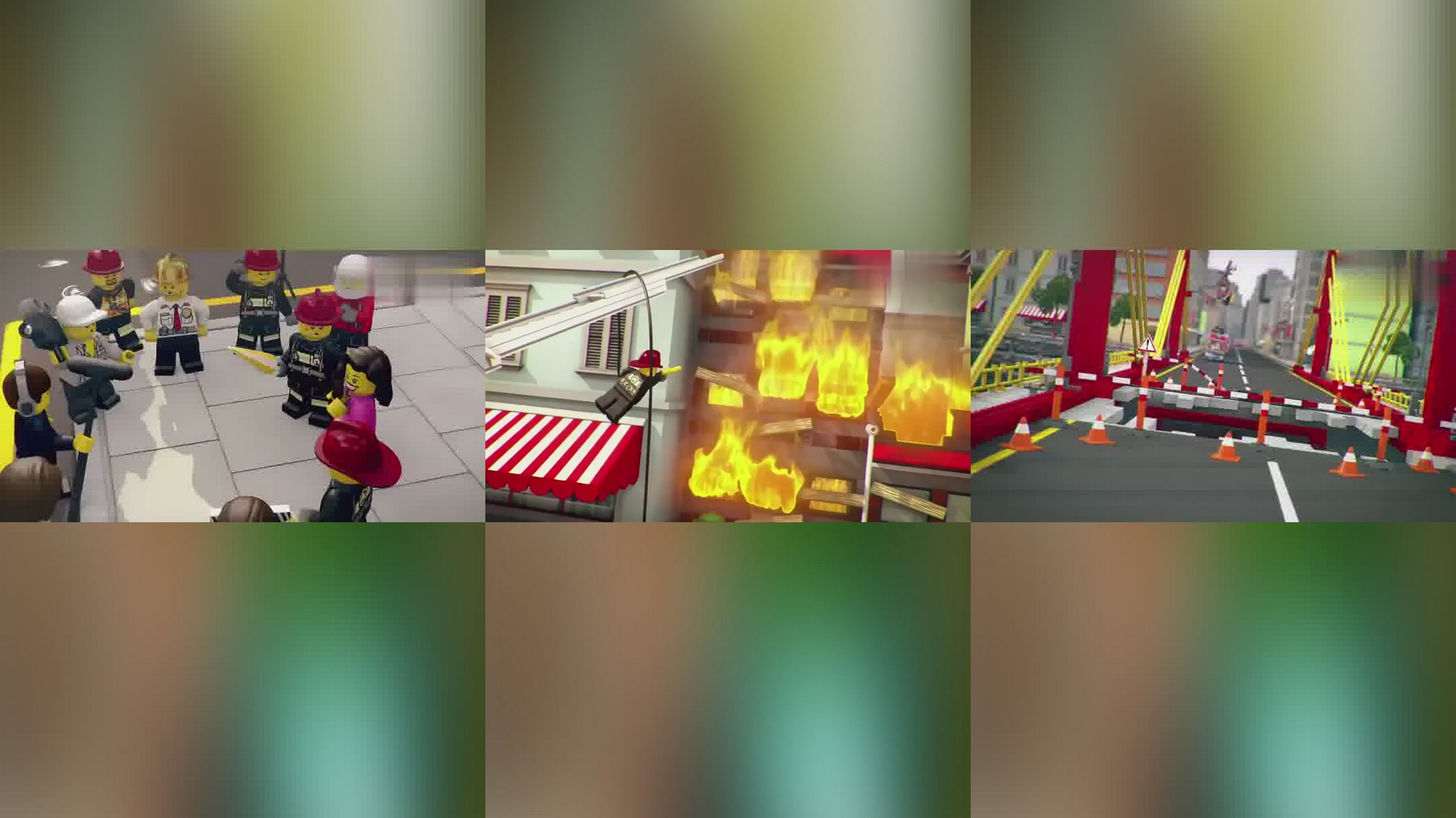 乐高积木:城市系列7240消防局