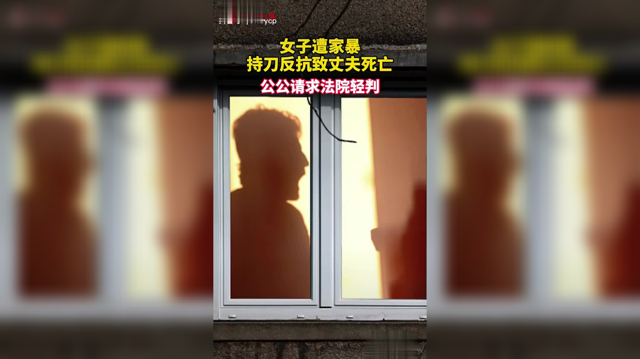 丈夫对妻子长期家暴,妻子忍无可忍杀死丈夫,亲手葬送了自己