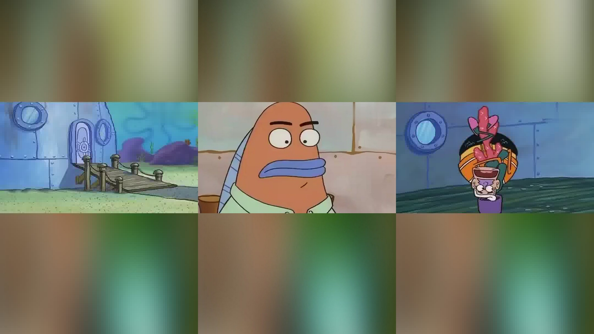 海绵宝宝见到了传说中的超人,理想与现实的差距就出来了