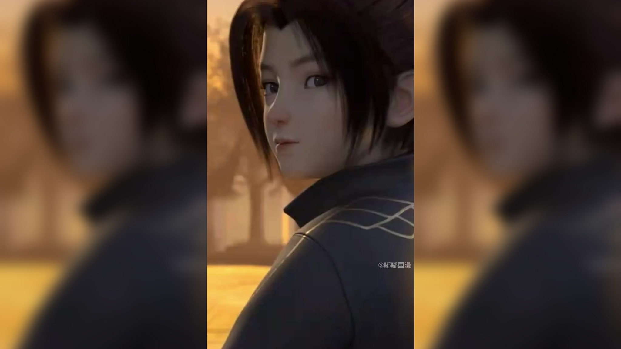 小时候的萧炎多可爱呀国漫