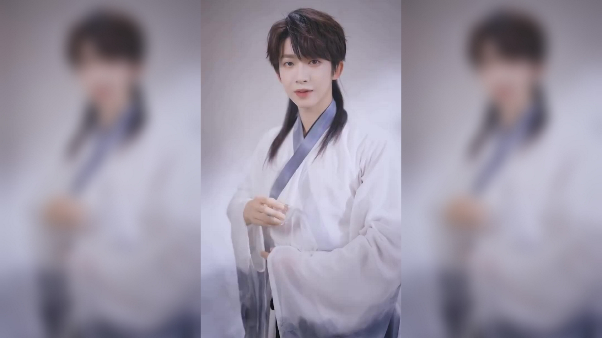 刘宇汉服大片拍摄花絮 橘子汽水味儿的甜c刘宇和国风美少年刘宇