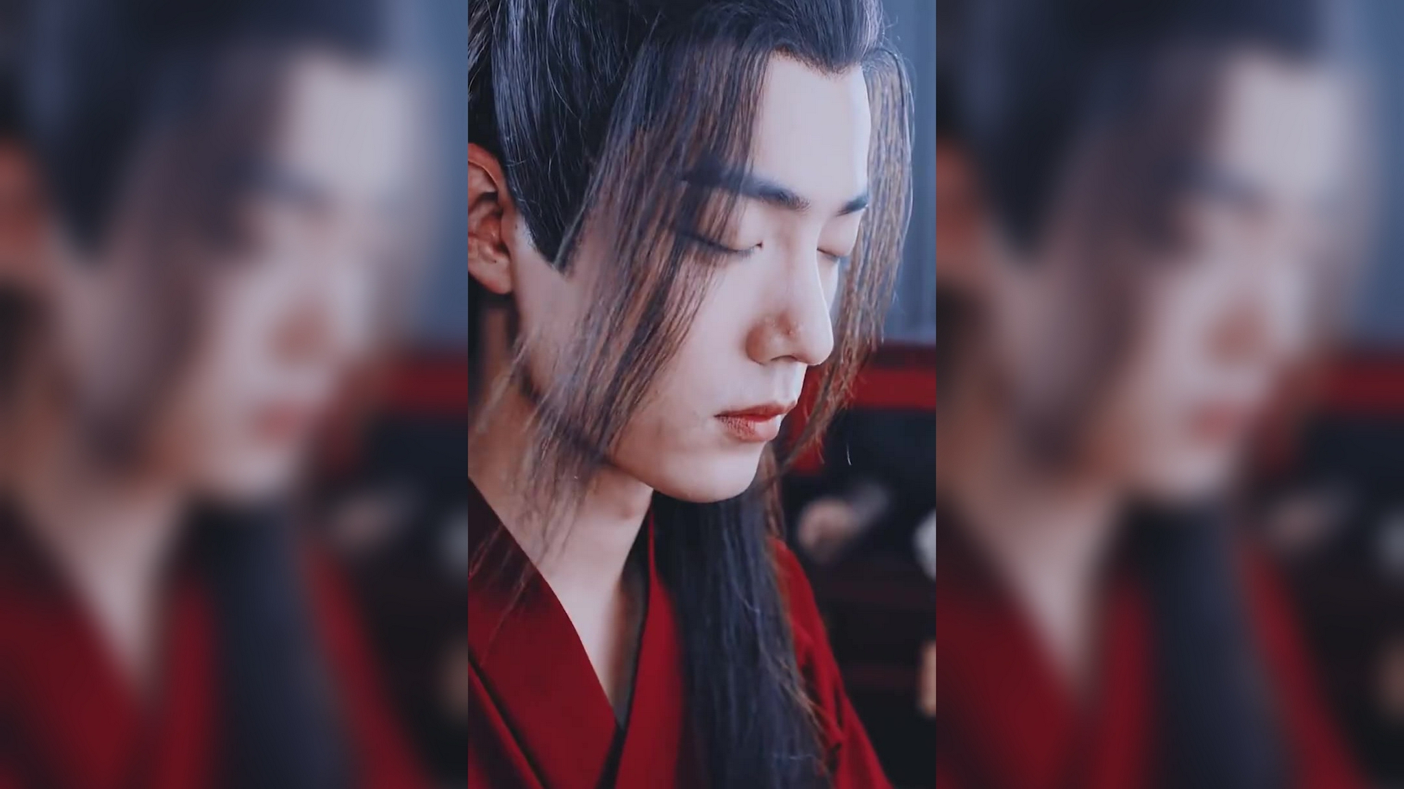 龚俊代言新物料96 绿色自然中的白衣清新代言人