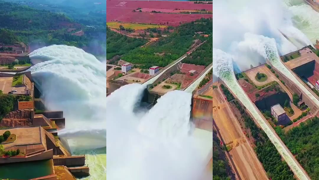 河南:卫河鹤壁段决堤 浚县新镇泄洪