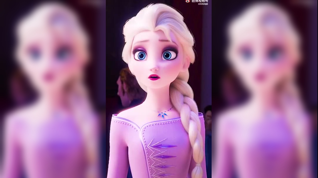 迪士尼公主艾莎的巴黎时装周