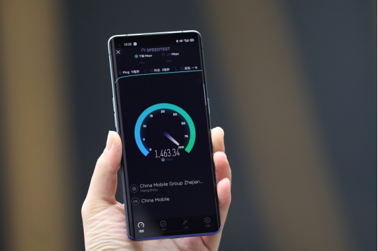 （OPPO Reno3Pro SPEEDTEST 测速）