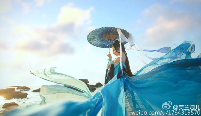 《剑网3》绝美COS欣赏 沧海间配天妒红颜 _新浪剑网3专区