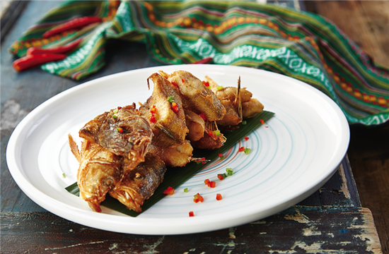 北47°核心菜品——椒盐五道黑