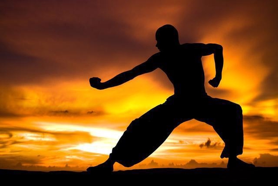 武术大屏传承中国传统文化增强民族文化自信