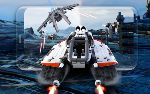 "木星黎明"全系列五款机甲,均可通过专属app扫描进入ar增强现实界面