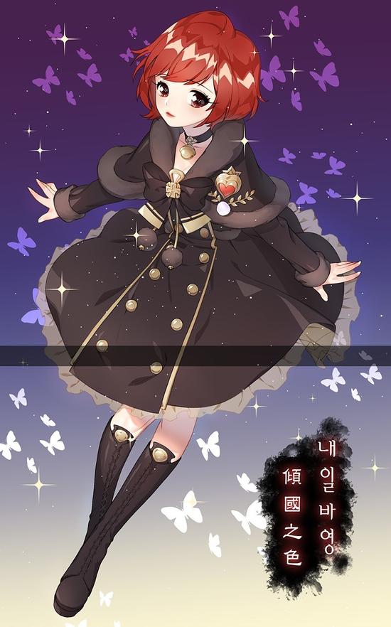 新头像来袭 九月剑灵韩服可爱同人画赏