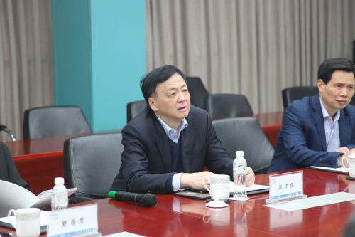 江苏省粮食和物资储备局局长夏春胜一行莅临丰尚参观指导