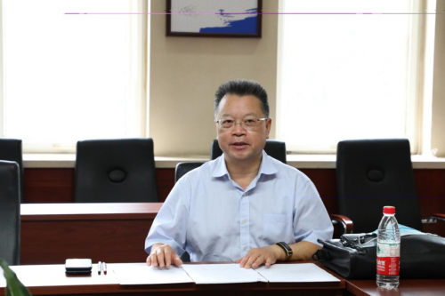 王兴贵校长在评审会上发言