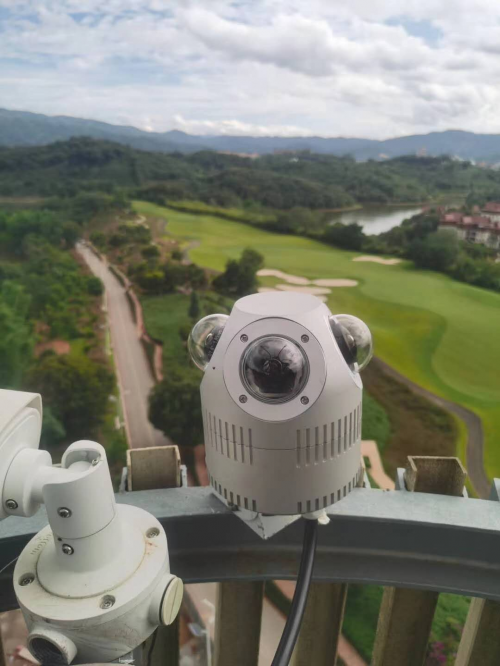 系统,系统采用中国移动5g网络,deepdepth的新款防水8k全景摄像机a8