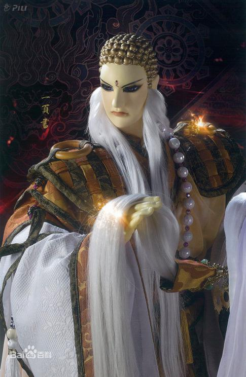 正文页  而第二位台柱子就是"梵天"一页书了,一页书作为得道高僧,是以