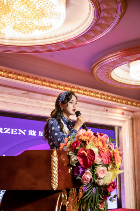 徐楠楠介绍蔻辰品牌