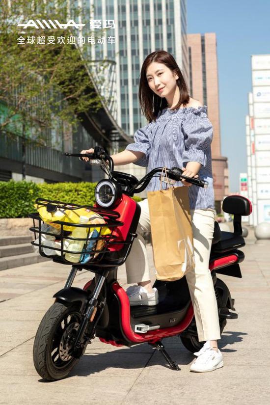 (图注:爱玛电动车-小玛u1s)