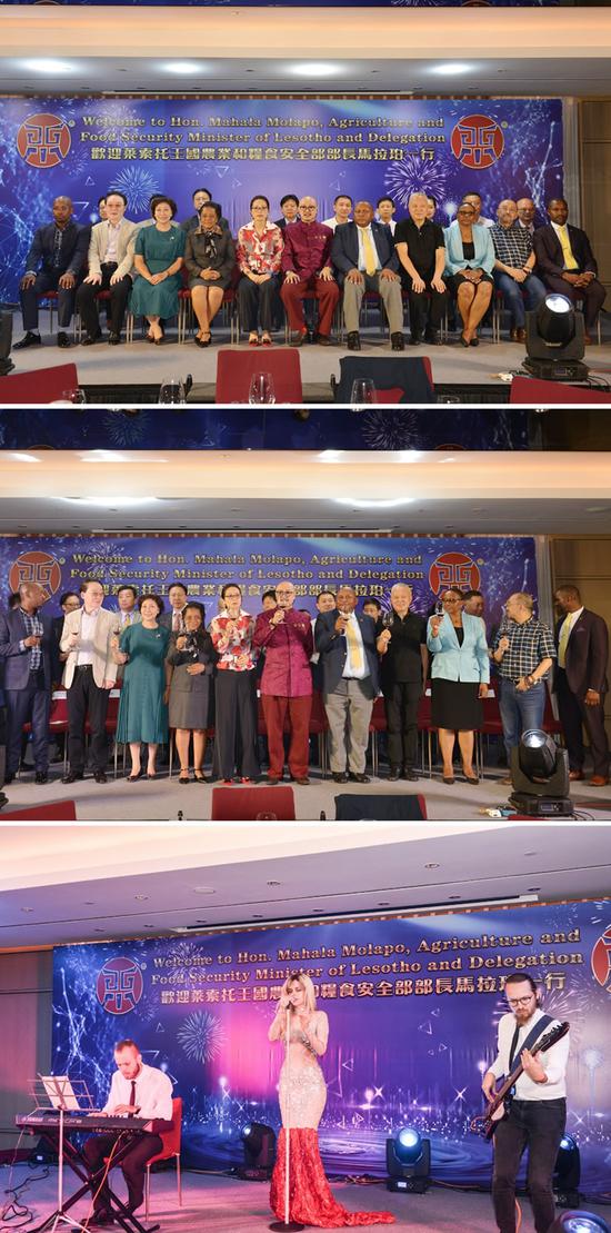 留念图10:欢迎晚宴精彩节目表演晚宴上伴随着俄罗斯乐队欢快的乐曲