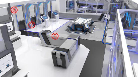 巧夺天工科技科幻办公室展厅装修设计风格,将掀起装修设计热潮