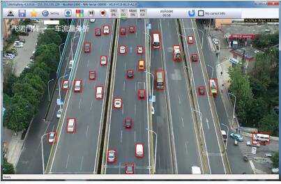 飞诺novnet1000实现远程实时昆明二环路车流量分析对于ai创业企业来说