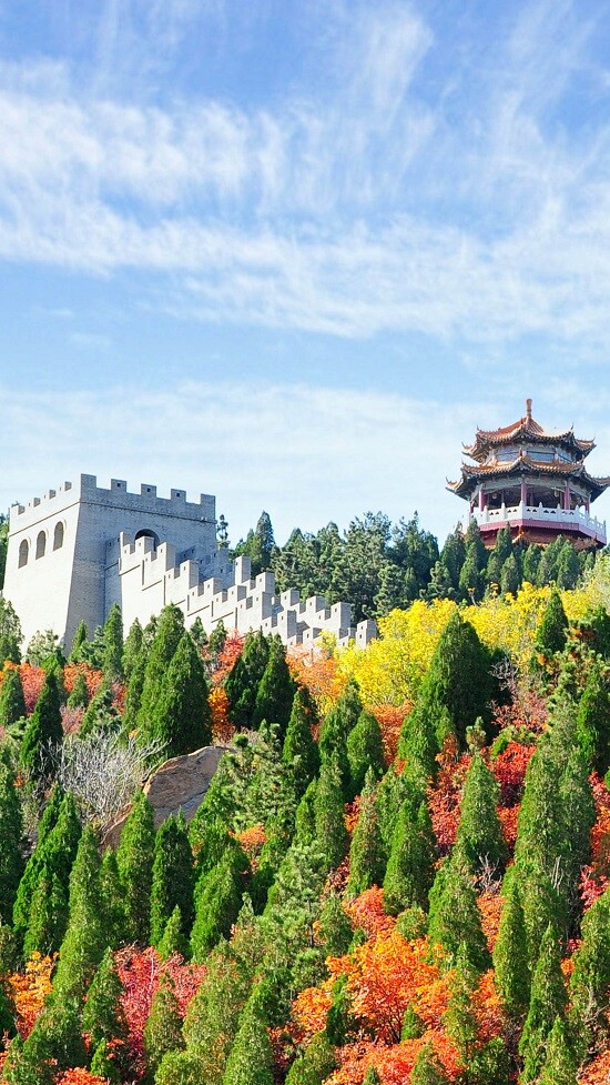 老少同乐合家游,十一假期龙口南山走一走