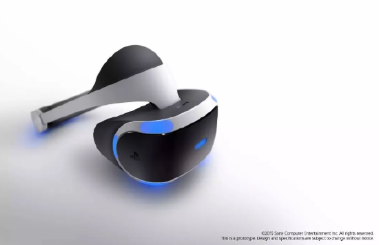 PlayStation VR產品圖。圖源:PlayStation