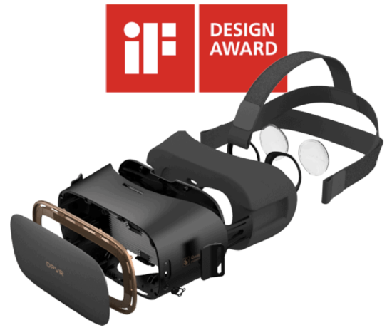 2019 年，大朋VR P1 VR一体机获得了IF世界设计奖 