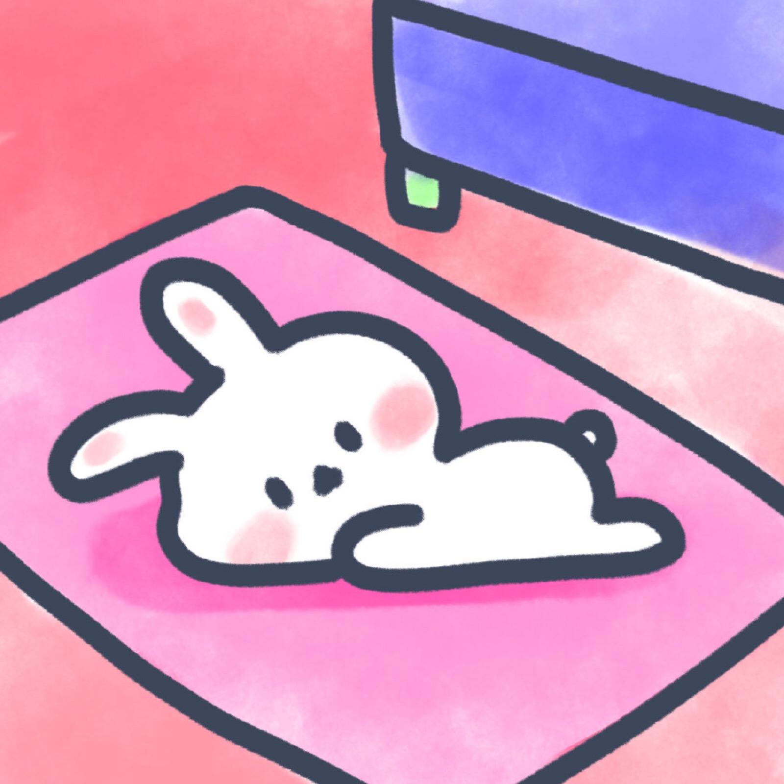 最萌的简笔画小兔子头像都在这里了