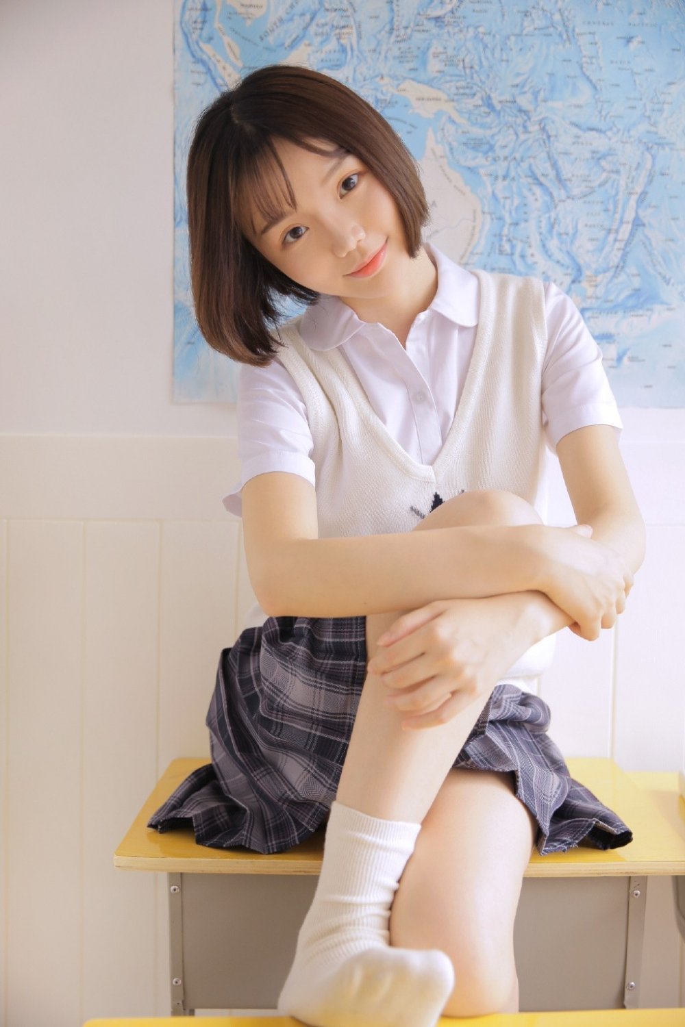 清新清纯的美女可爱又迷人