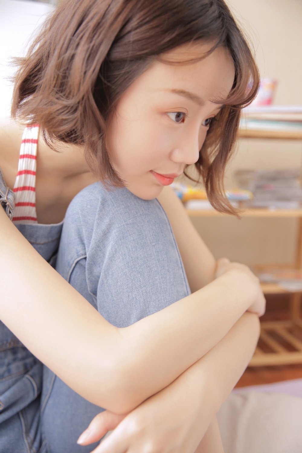 清新清纯的美女可爱又迷人