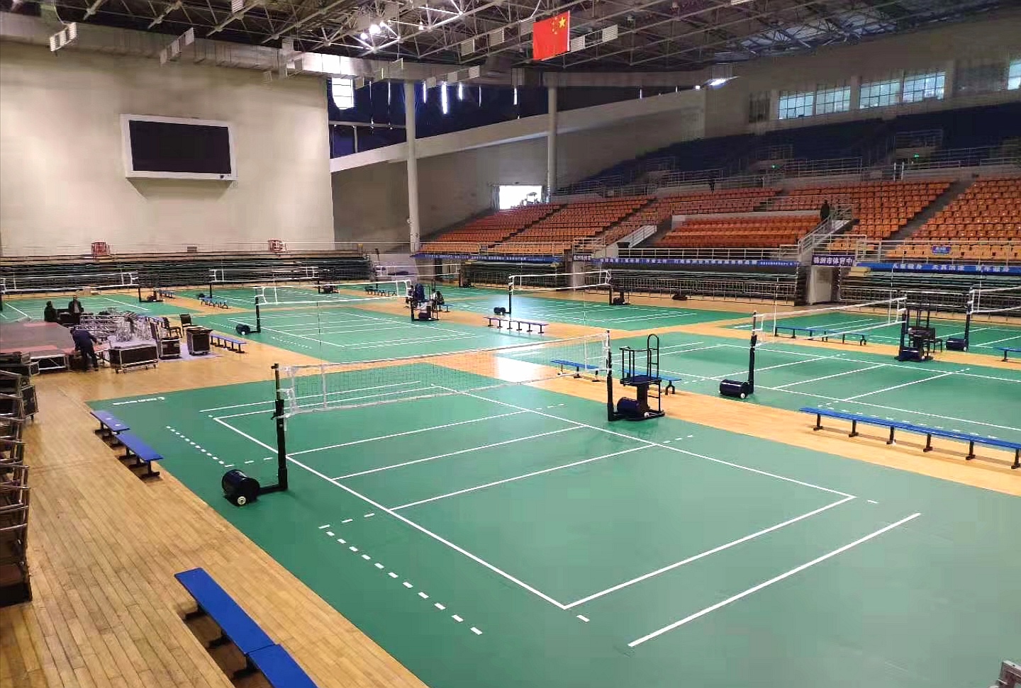 2019全国气排球联赛总决赛·湖南株洲#英利奥地胶|利奥|气排球|地胶