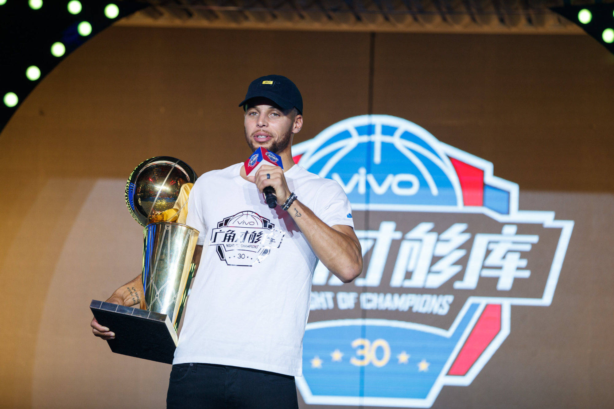 库里中国行vivo之夜