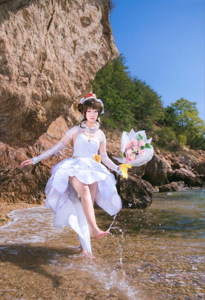 王者荣耀最美小乔cosplay来袭小哥哥们快来