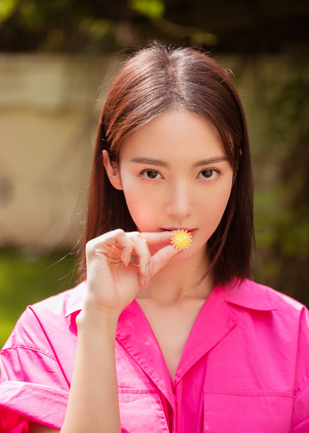 青春美少女朝气蓬勃的感觉好美