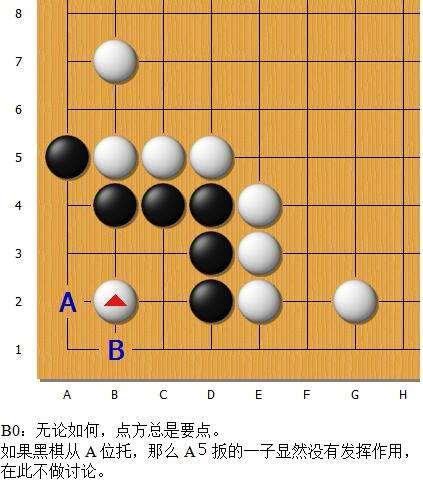 围棋金柜角解析续紧气以外的情况