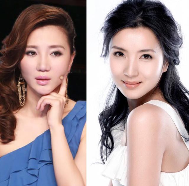 阿朵vs陈好 两人不仅面貌像,身材也是很像,都是标准s曲线,丰满又性感