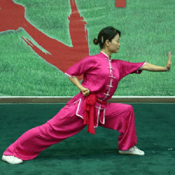 武术练习中冲拳、推掌的练习方法