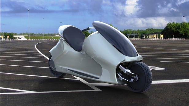 gyrocycle具备自动平衡系统:摩托车中的不倒翁