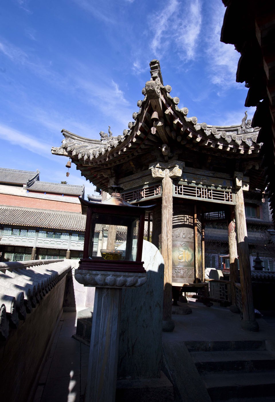 释迦牟尼的舍利塔 五台山塔院寺