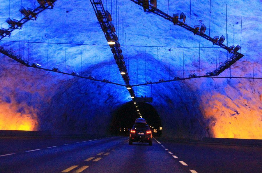 世界第一长隧道图片