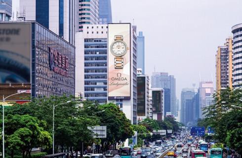 凤凰都市传媒深圳-中电大厦屏凤凰都市传媒成都-天府广场远东百货屏在